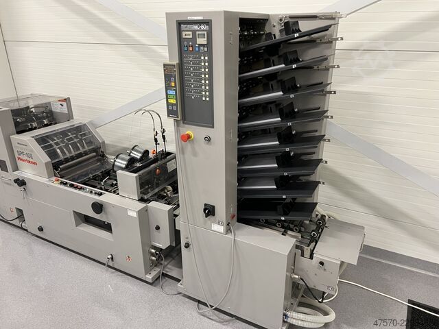 Broschürenfertigungslinie Horizon MC-80a + SPF-10II + FC-10II Booklet Making Line