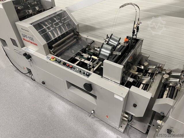Broschürenfertigungslinie Horizon MC-80a + SPF-10II + FC-10II Booklet Making Line