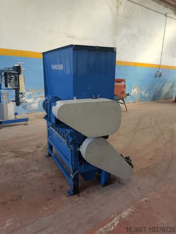 Brecher / Zerkleinerer / Mühle plus Entstauber Wieser Vorbrecher DV 1350-V