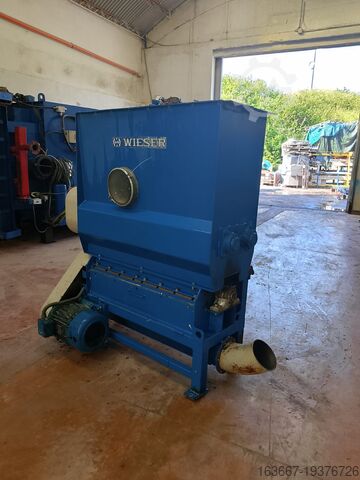 Brecher / Zerkleinerer / Mühle plus Entstauber Wieser Vorbrecher DV 1350-V