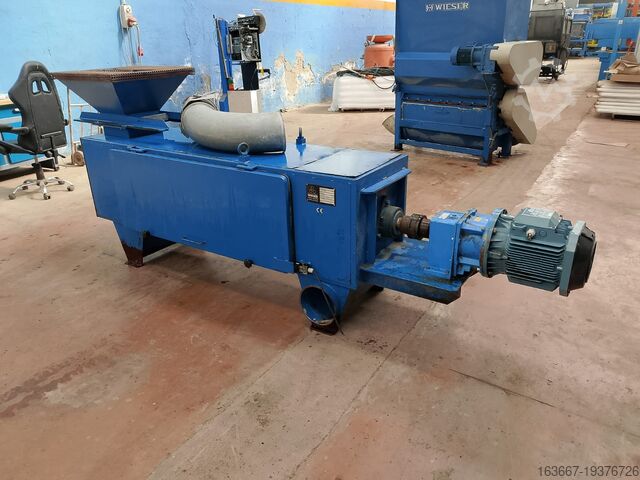 Brecher / Zerkleinerer / Mühle plus Entstauber Wieser Vorbrecher DV 1350-V