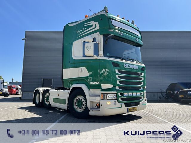 Standard tractor Scania R450 Topline / Retarder / 872 dkm / 6x2 / 2 Tan...