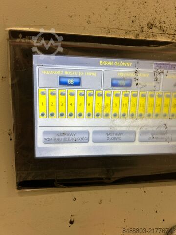 Polishing line for granite slabs Breton LEVIBRETON KFG 4600