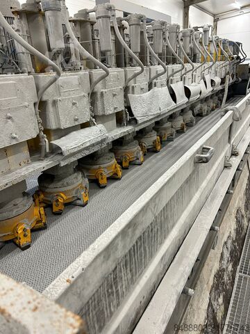 Polishing line for granite slabs Breton LEVIBRETON KFG 4600