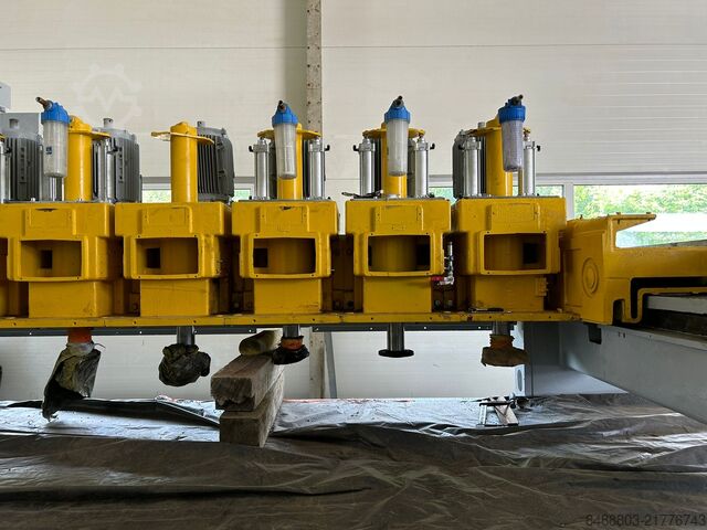 Polishing line for granite slabs Breton LEVIBRETON KFG 4600