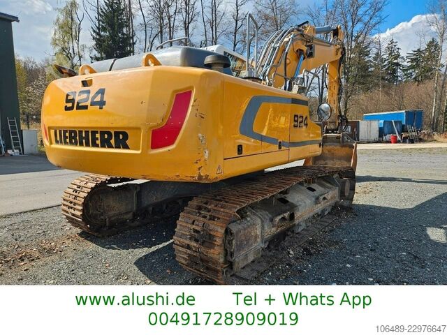 Kettenbagger LIEBHERR R 924 LC Schnellwechseleinrichtung OQ 80