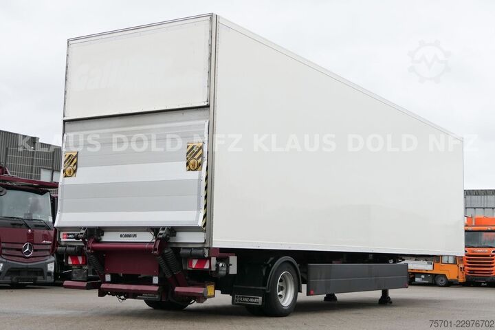 Kühlauflieger Lanz + Marti SA 20 Kühlkoffer LBW Lenkachse