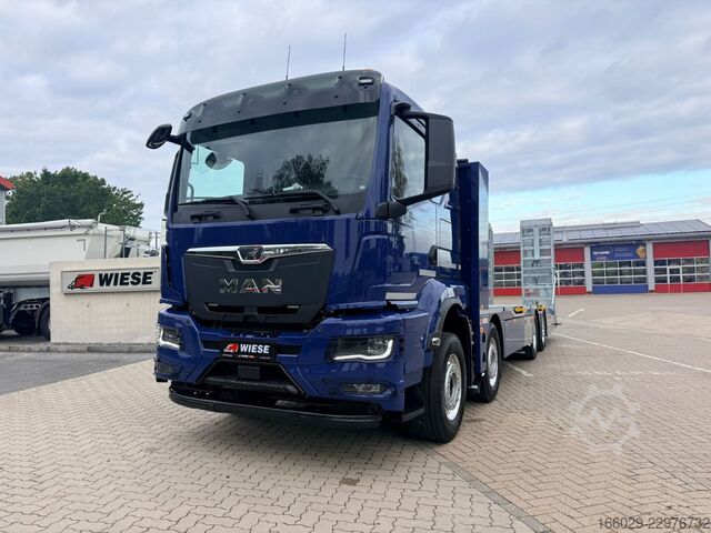 Abschleppwagen LKW MAN TGS 35.540  Maschinentransporter mit Rampen