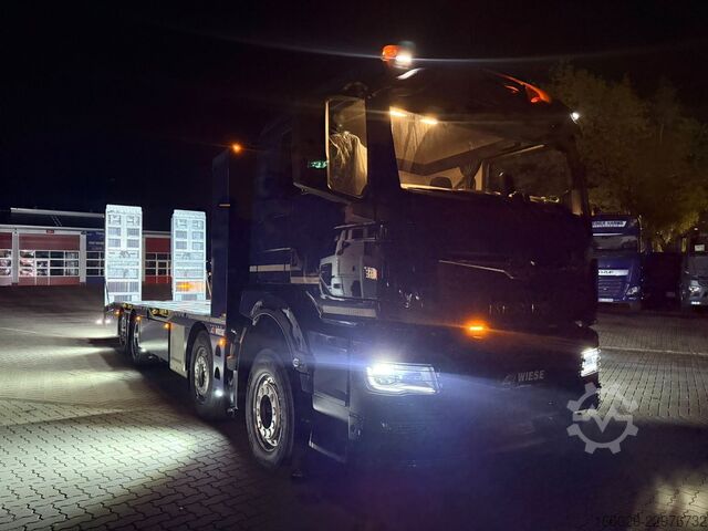 Abschleppwagen LKW MAN TGS 35.540  Maschinentransporter mit Rampen
