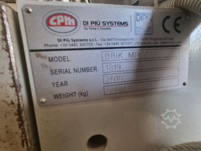 Briquetting press DI PIU BRIK MB 90