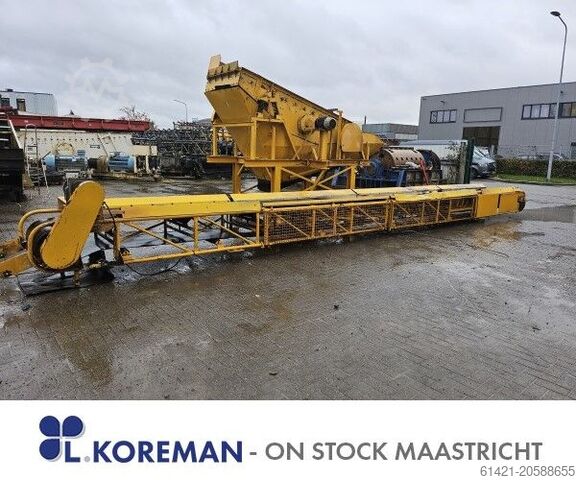 SBM Austria Siebmaschine mit Austragsband