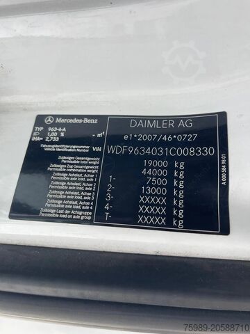 Standard-SZM Mercedes-Benz Actros 1845 vin: WDF9634031C008330 , 2 tanks, ...