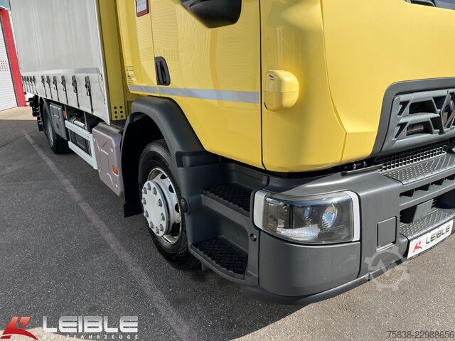 LKW mit Pritsche & Plane RENAULT 430D *LBW 2t *original 142.000km *TOP Zustand*