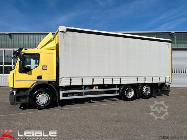 LKW mit Pritsche & Plane RENAULT 430D *LBW 2t *original 142.000km *TOP Zustand*