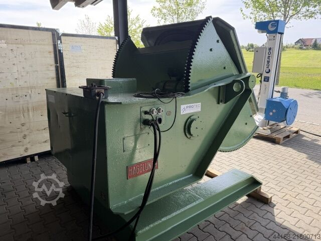 Welding turntable,Turntable,Positioner Hägglunds Protec 10 To Höhenverstellbar