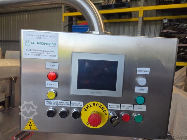 Tray sealer G. Mondini S.p.a. SF 90 Inline Sealing Machine
