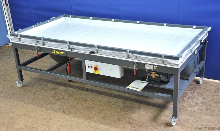 Vacuum membrane press, vacuum press Joos VAK 3015 HL Silikon