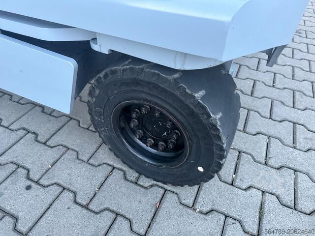 Four-way forklift Hubtex DQ45 / 4500 kg/ Triplex /Only 3309 h