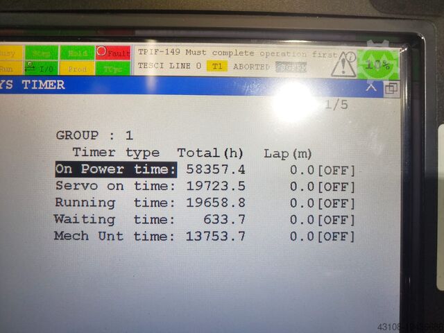 Industrial robot FANUC M-710iC/20L