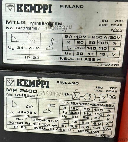 Wig-Schweißgerät KEMPPI MTLG-Minisystem