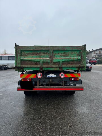 TRILATERAL TIPPING BODY RENAULT MIDLUM 160-210 2 ASSI 4X2