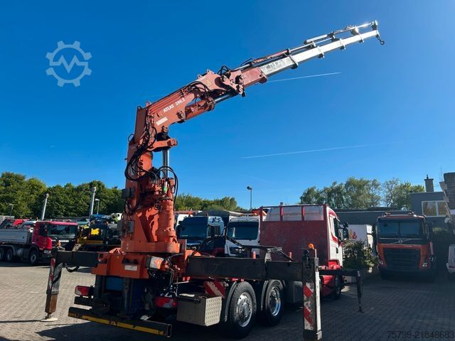 Truck mounted crane SCANIA R520 V8 Pritsche+ ATLAS 390 Kran +Lift-Lenkachse