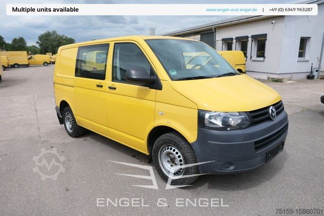 Panel van Volkswagen T5 Transporter 2.0 TDI PARKTRONIK 2xSCHIEBETÜR