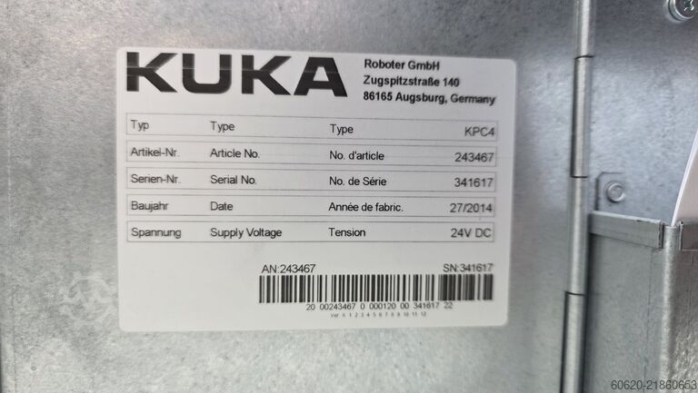 Industrial robot KUKA KR 210 R3100 ultra + KR C4