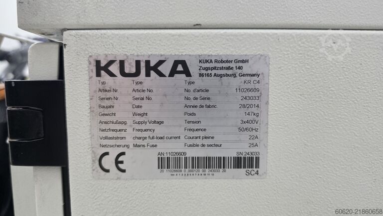 Industrieroboter KUKA KR 210 R3100 ultra + KR C4