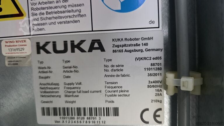 Schweißroboter KUKA KR 240-2 2000 KUKA / SKS "KR 240-2 2000 + KRC2 ed05 + SKS LSQ 4