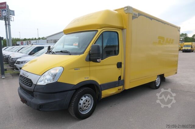 Box van iveco Daily 35 S11 C30C AUTOMATIK KAMERA Regale LUFT DURCHGANG EURO-5 CoC