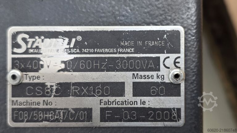 Industrieroboter Stäubli RX160 + CS8C