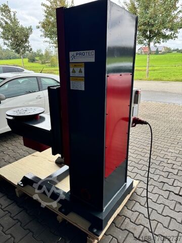 Welding turntable, rotary device, 3 axes Protec Positionierer Montage HDL 500, HDL 1000, HDL 2000, HDL 3000