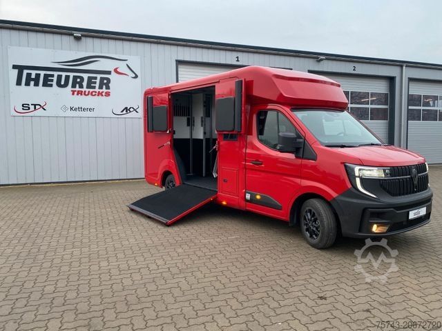 Livestock transporter RENAULT MASTER AKX NEW MODELL  2025 5 Sitzer Haras ex. L