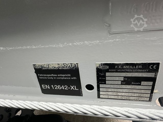 Three-sided tipper truck MERCEDES-BENZ 1224 K Atego3 Kipper 3Seiten Hiab 078 HI Duo