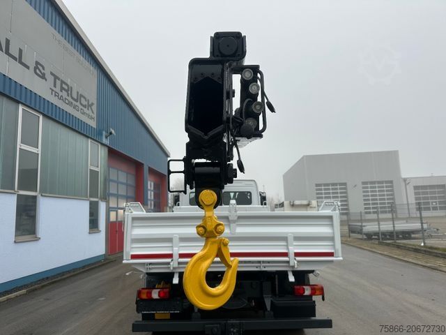 Three-sided tipper truck MERCEDES-BENZ 1224 K Atego3 Kipper 3Seiten Hiab 078 HI Duo