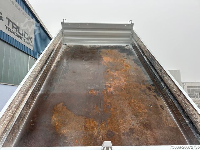 Truck mounted crane MERCEDES-BENZ 1224 K Atego3 Kipper 3Seiten Hiab 078 HI Duo