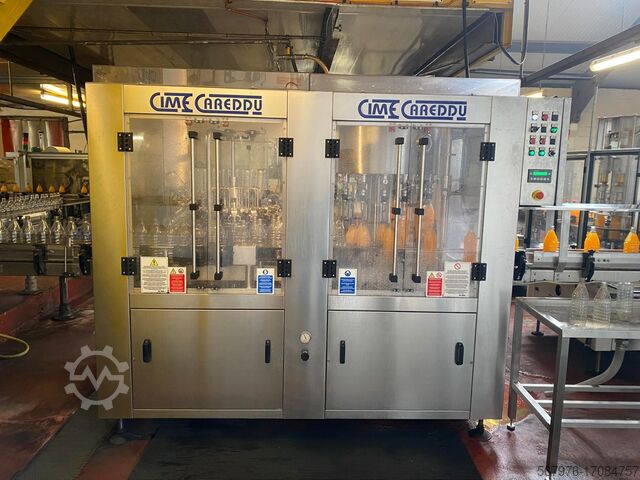 Getränkeherstellungsmaschine Cime Careddu SILVER 16/16 Automatic Rinser / Filler