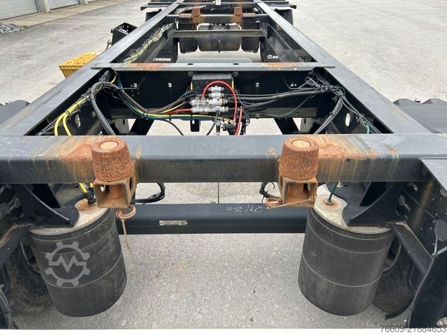 Swap chassis trailer KRONE 2 Achswechselfahrgestell, Typ: AZW 18 eL3B9
