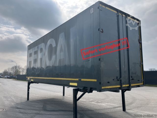 Swap body trailer KRONE Wechselbrücke Koffer