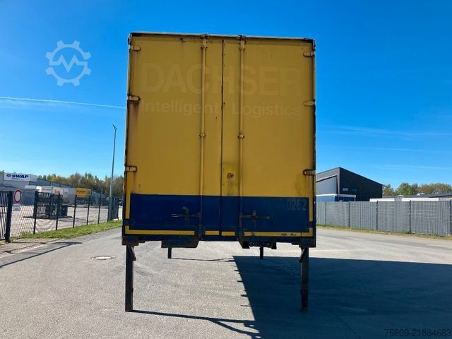Swap body trailer KRONE Wechselbrücke Plane
