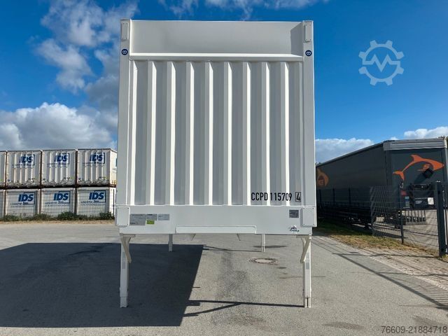 Swap body trailer KRONE Wechselbrücke Koffer