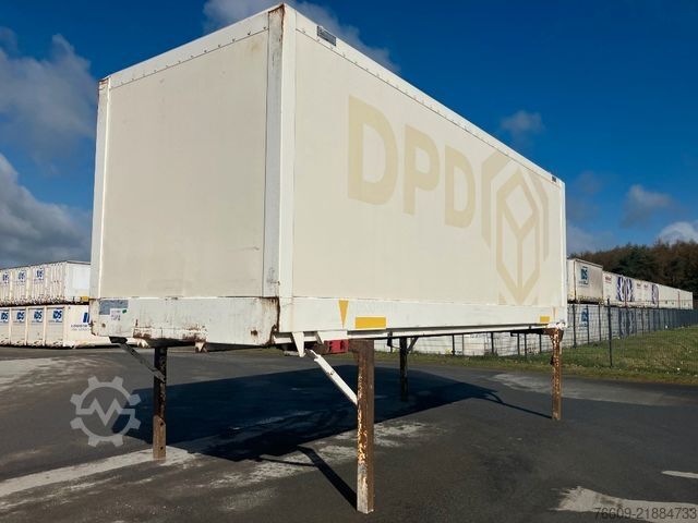 Swap body trailer KRONE Wechselbrücke Koffer