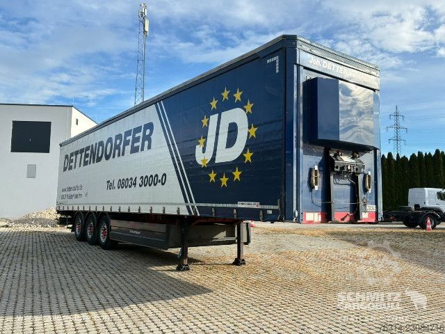Auflieger mit Pritsche & Plane Schwarzmüller Curtainsider Joloda