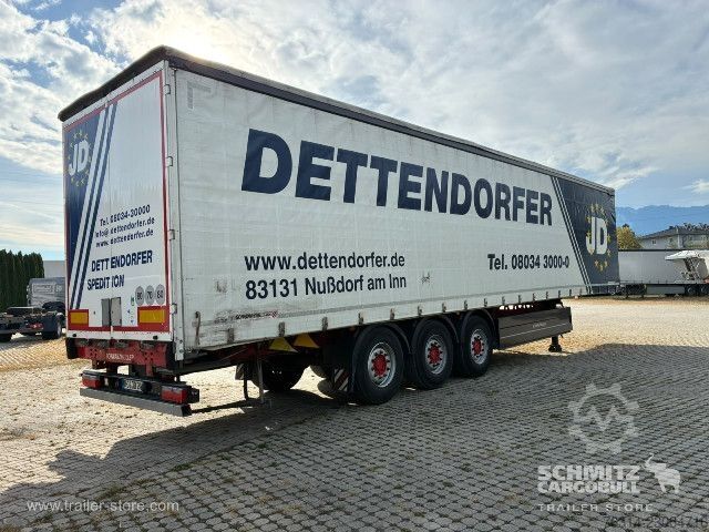 Auflieger mit Pritsche & Plane Schwarzmüller Curtainsider Joloda