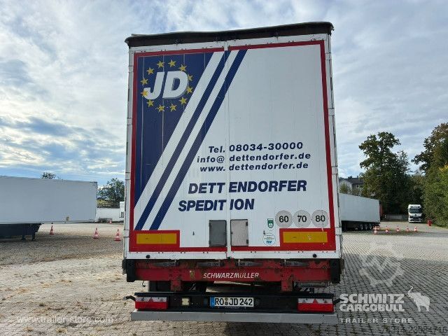 Auflieger mit Pritsche & Plane Schwarzmüller Curtainsider Joloda