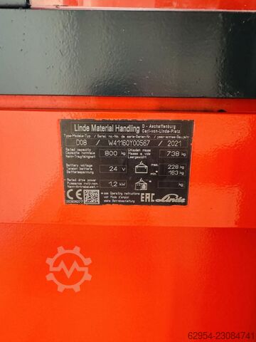 Hochhubwagen Linde D 08 Initialhub