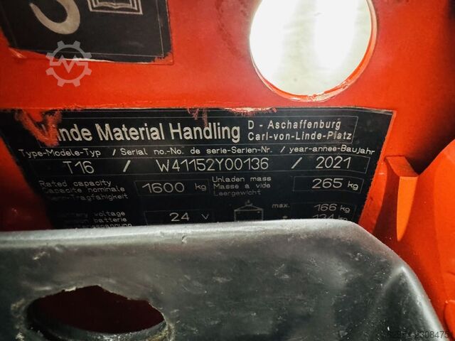Niederhubwagen Linde T 16