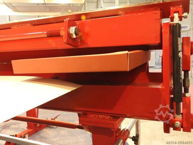 Abkantbank 2m, Kantbank, Biegemaschine Prod-Masz Abkantbank24, Biegemaschine Profi Abkantbank RED-2m/0.8 +Aussparung