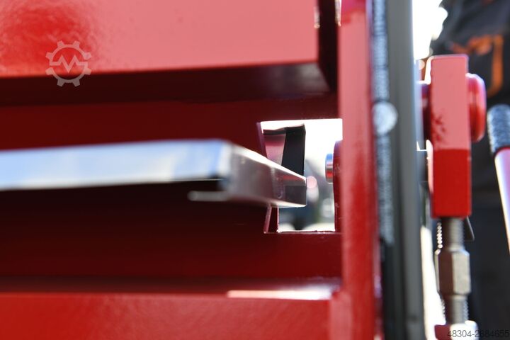 Abkantbank 2m, Kantbank, Biegemaschine Prod-Masz Abkantbank24, Biegemaschine Profi Abkantbank RED-2m/0.8 +Aussparung